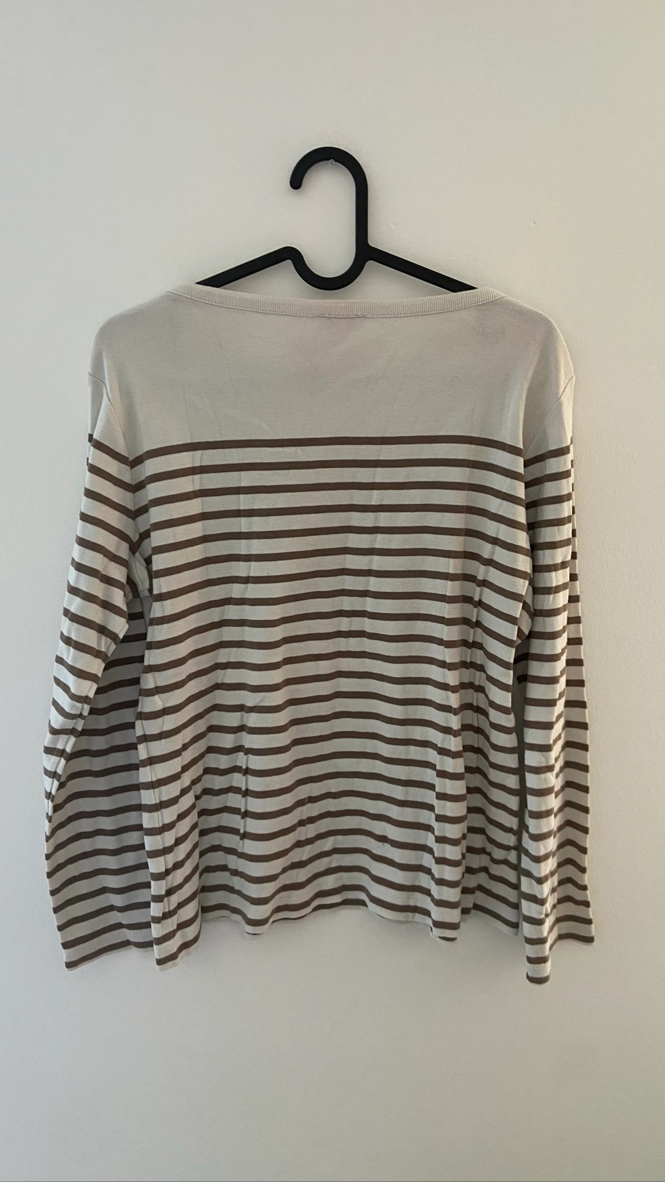 Blusa marinera blanca y marrón Talla L – photo 5
